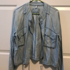 ANNE TAYLOR LOFT JEAN JACKET